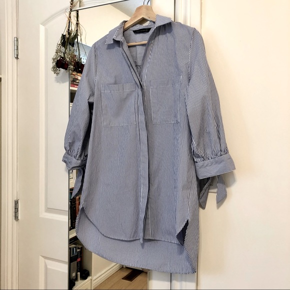 FREE ADD-ON OPTION: ZARA Striped Shirt - Picture 1 of 3
